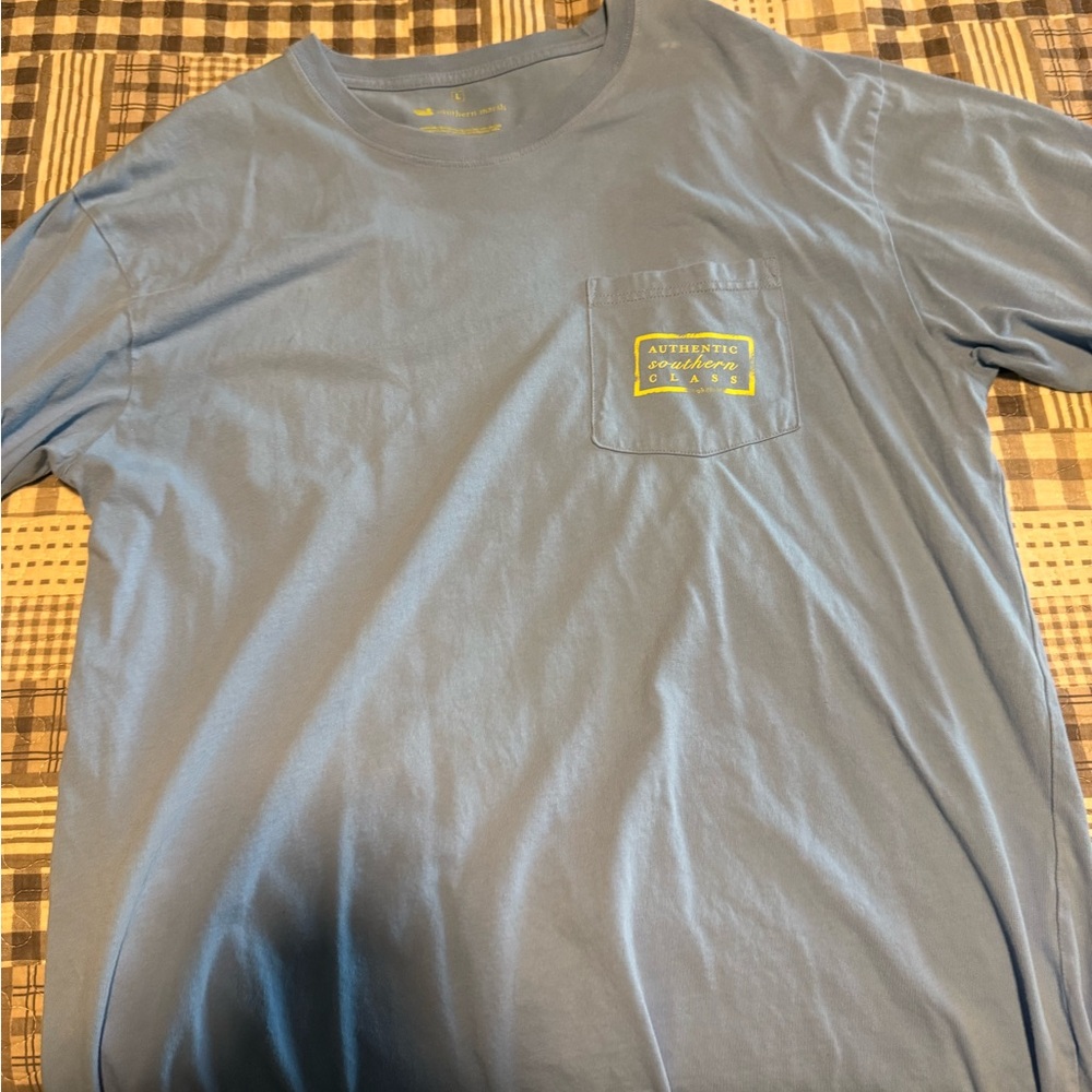Southern Marsh long sleeve pocket tee